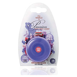 Arexons - Deodorante auto my world, profumatore da bocchetta in gel concentrato, fragranza passion