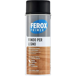 Fraschetti - Fondo primer ferox spray per legno arexons uso esterno e interno 400 ml – grigio