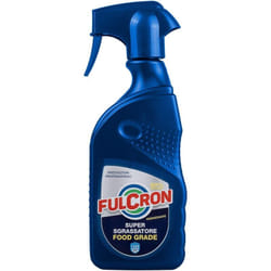 Arexons - fulcron Sgrassatore Super Sgrassatore Food Grade Concentrato 500 ml, spray sgassatore, igienizzante spray specifico settore alimentare,