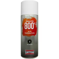 Smalto spray Arexons 800°C alta temperatura - 400 ml - Colore: Nero