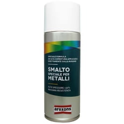 Smalto spray speciale metalli ml. 400 - bianco ghiaccio brillante Arexons