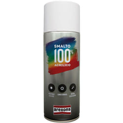 Smalto spray acrilico ml 400 bianco opaco - 3651 Arexons