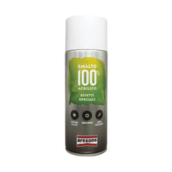 Smalto 100% acrilico metallizzato spray - ml.400 argento (3673)