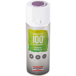 Bomboletta smalto spray 100% acrilico effetto diamantato 3717 lilla arexons