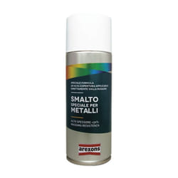 Arexons - Smalto speciale metallo spray - ml.400 nero intenso opaco ral 9005 (3850)