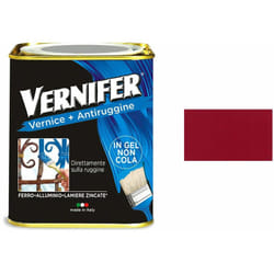 Arexons - Vernice Antiruggine Vernifer Brillante Satinata Metallizzata Interno Esterno - Colore: Rosso Brillante