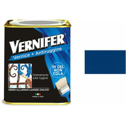 Arexons - Vernice Antiruggine Vernifer Brillante Satinata Metallizzata Interno Esterno - Colore: Blu Brillante