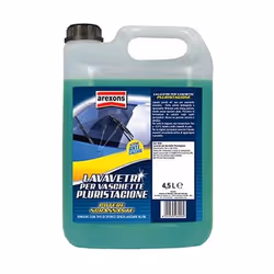 Detergente liquido per vaschetta ad azione sgrassante, ideale per una perfetta pulizia dei parabrezza di auto. Non lascia alo ...