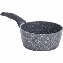 Aeternum Casseruola 1 manico Madame Petravera 16 cm, Rotondo, Grigio, Alluminio, Petravera Pro, Grigio, Ergonomico