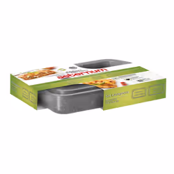 Aeternum Set bis lasagnera 35 x 37 cm e 45 x 30 cm, Grigio, 2 pz