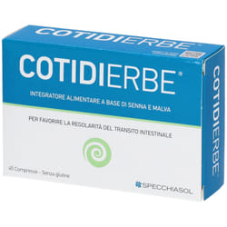 Specchiasol Cotidierbe Integratore Transito Intestinale 45 Compresse