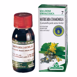 Specchiasol Camomilla 7 è un prodotto utile per il sonno, per uno stato di relax e per il tono dell'umore stabile.