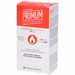 Specchiasol Primum Depurativo Minidrink Pesca Integratore Alimentare 150 ml Soluzione bevibile