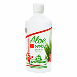 Specchiasol Succo Aloe Vera + con Mirtillo Rosso è un integratore naturale che supporta le vie urinarie e combatte lo stress  ...