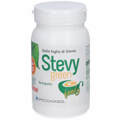 Specchiasol Stevy Green Family Dolcificante Naturale Senza Zucchero 250 g