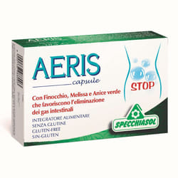 Specchiasol Aeris Integratore per Gonfiore e Gas Intestinali 30 Capsule