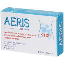 Specchiasol Aeris Integratore per Gonfiore e Gas Intestinali 30 Capsule