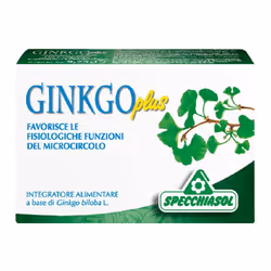 Specchiasol Ginkgo Plus Integratore Memoria 30 Capsule