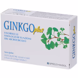Specchiasol Ginkgo Plus Integratore Memoria 30 Capsule
