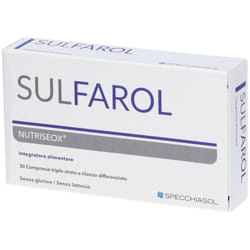 Specchiasol Sulfarol Integratore Benessere Maschile 30 Compresse