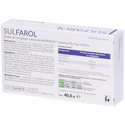 Specchiasol Sulfarol Integratore Benessere Maschile 30 Compresse
