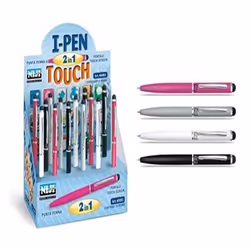 Niji 60083, Fermaglio, Penna a sfera multifunzione, 15 pz