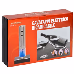 New Majestic CVT 15 Apribottiglia di vino elettrico Alluminio