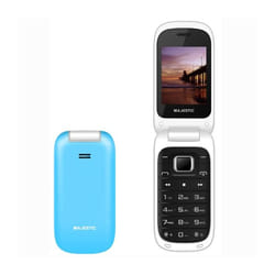 New Majestic TLF Lucky 48 Flip UMTS 73 g Blu Telefono di livello base