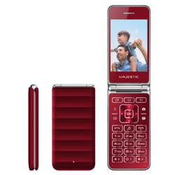 New Majestic 300080_RD cellulare 7,11 cm (2.8") 105 g Rosso