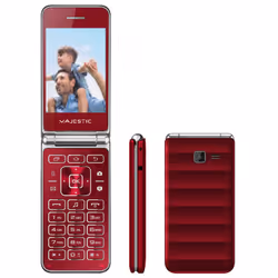 New Majestic 300080_RD cellulare 7,11 cm (2.8") 105 g Rosso