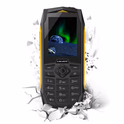 New Majestic Tank 156 g Nero, Arancione Telefono cellulare basico - Vista aggiuntiva 4