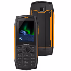 New Majestic Tank 156 g Nero, Arancione Telefono cellulare basico - Vista aggiuntiva 5