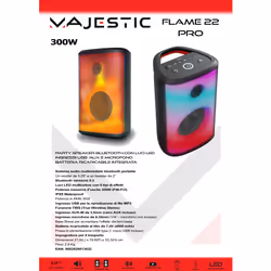 New Majestic FLAME 22 PRO Nero 30 W - Vista aggiuntiva 5