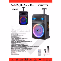 New Majestic Fire T5 Nero 20 W