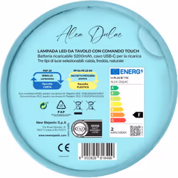 New Majestic 120454 FL lampada da tavolo LED A Multicolore - Vista aggiuntiva 6