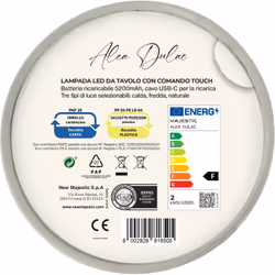 New Majestic 120454 JL lampada da tavolo LED A Multicolore - Vista aggiuntiva 6