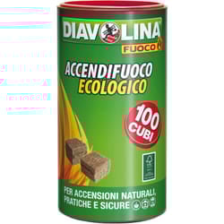 Diavolina - accendifuoco ecol.100 cubetti 15317