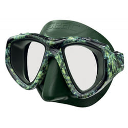 SEAC One Vetro temperato Policarbonato, Silicone Verde Adulto