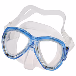 SEAC Ischia Vetro temperato Policarbonato, Silicone Blu, Trasparente Adulto