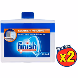 2 FINISH CURA LAVASTOVIGLIE IGIENIZZANTE CLASSICO 250ML Anticalcare e sgrassante. rimuove il grasso e combatte il calcare Igi ...
