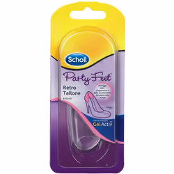 Dr. Scholl's Party Feet Retro Tallone Cuscinetti in gel 2 Pezzi