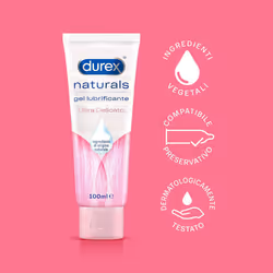 Durex Naturals Ultra Delicato Gel Lubrificante Naturale 100ml