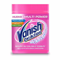 Vanish Smacchiatore Oxi Action 500 gr Polvere Salva Colore Scopri il potere del Vanish Smacchiatore Oxi Action , la soluzione ...