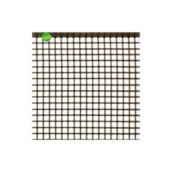 Rete quadra 10 marrone 500x100 cm
