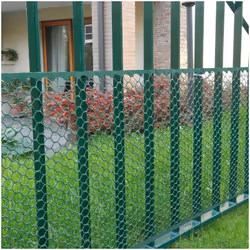 Rete protettiva a maglia esagonale per recinzioni Rete a maglia esagonale con bordi lisci rinforzati e non taglienti, gradevo ...