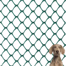 Griglia a maglia romboidale per la protezione del prato senza far male al cane: per noia, stress o semplicemente per nasconde ...