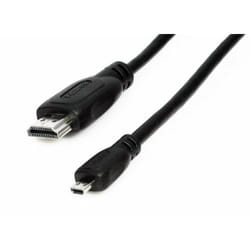 nuovaVideosuono HDMI-micro HDMI 1.5m M-M cavo HDMI 1,5 m HDMI tipo A (Standard) HDMI tipo D (Micro) Nero