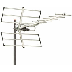 No Brand - Antenna Tv Esterna Da Tetto Ant11 - Uhf a Larga Banda Dvb 14 Elementi