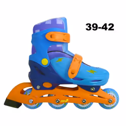 Mandelli Pattini In-Line Easy Roller 39/42 Regolabili Azzurro