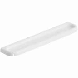 In durolite e ABS antiurto di colore bianco. Fissaggio a vite o colla (non inclusa).